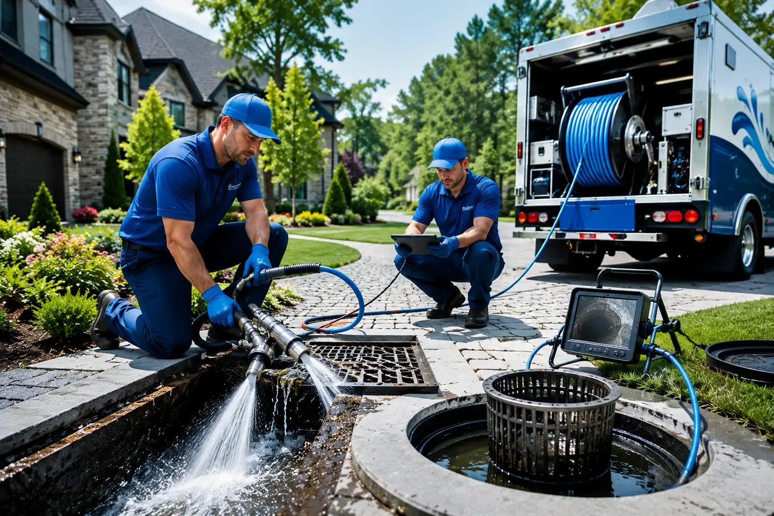 Local outdoor drain cleaning professionals in Columbus, ND
